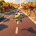3D Frog Game in Unity Engine with Full Source Code