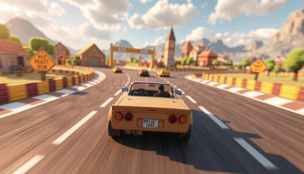 Download Cardboard Car Racing Game in Unity Engine with Full Source Code