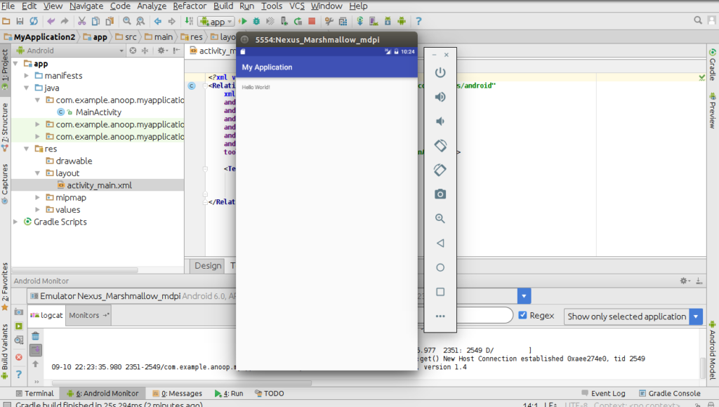 How to Run Your First Android App in Android Studio