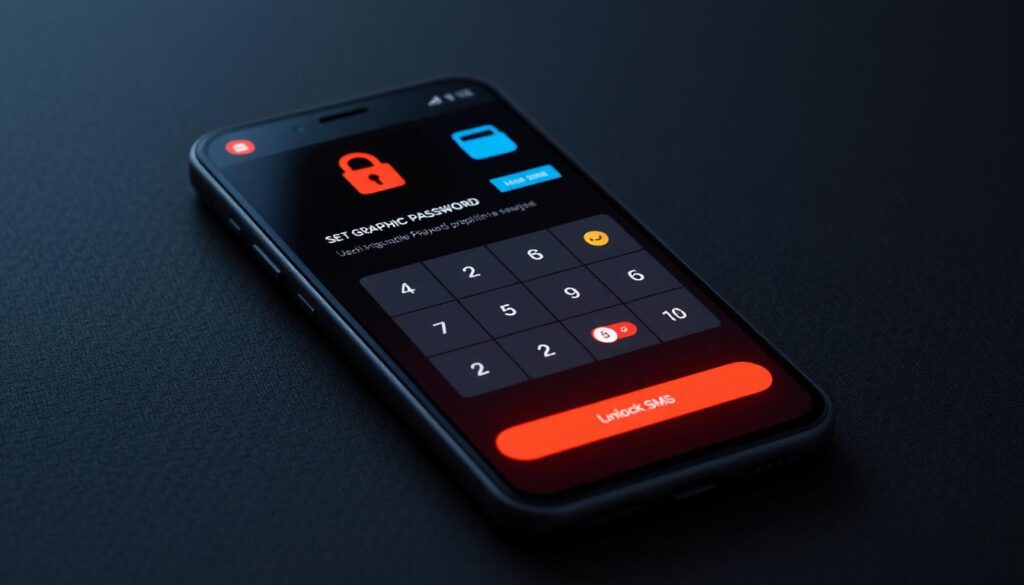 SMS Hiding Graphical Password Android Project