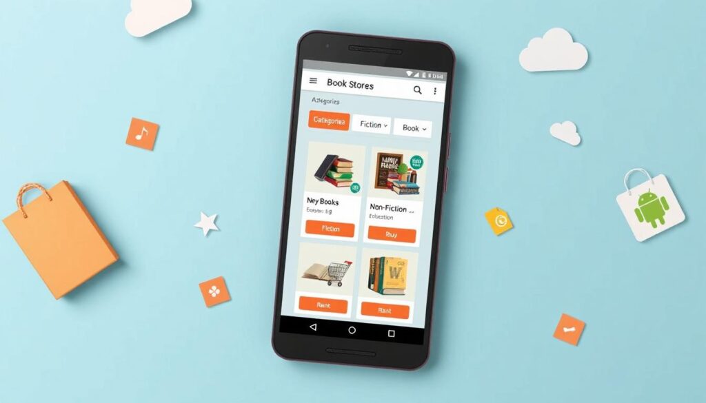 Book Store App in Android (Java) with Source Code