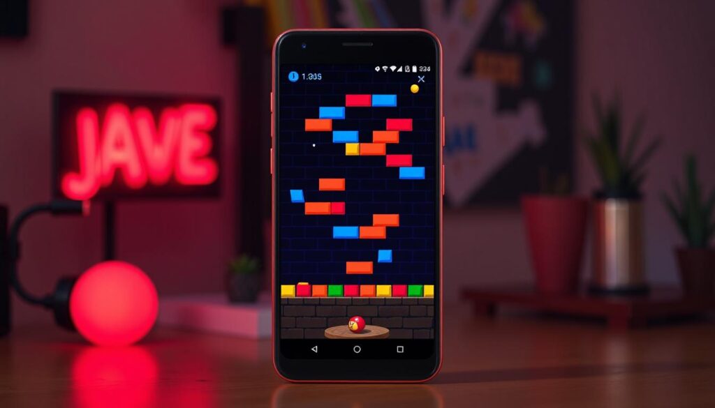 Simple Brick Game in Android with Source Code