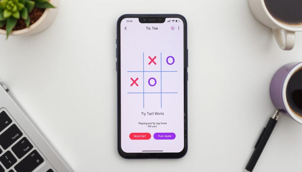 TIC TAC TOE in Android with Source Code – Free Download